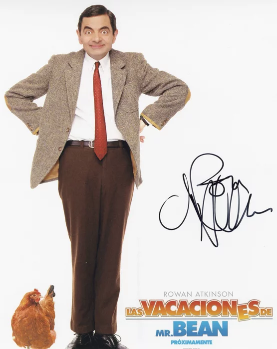 Rowan Atkinson autograph