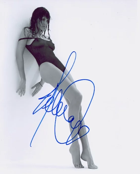 Helena Christensen autograph
