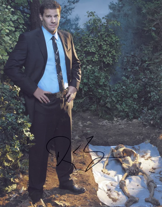 David Boreanaz autograph