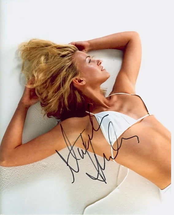 Natasha Henstridge autograph