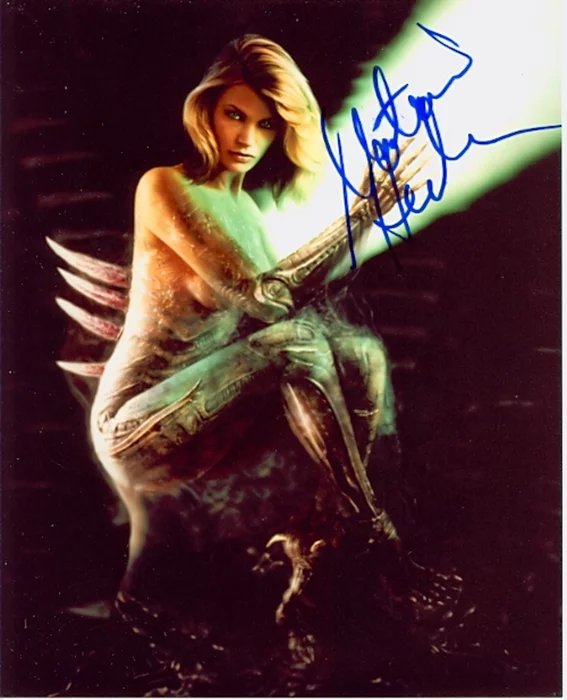 Natasha Henstridge autograph