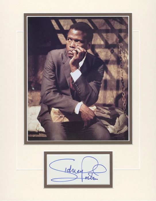 Sidney Poitier autograph