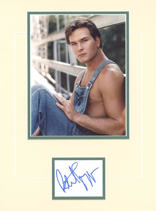 Patrick Swayze autograph