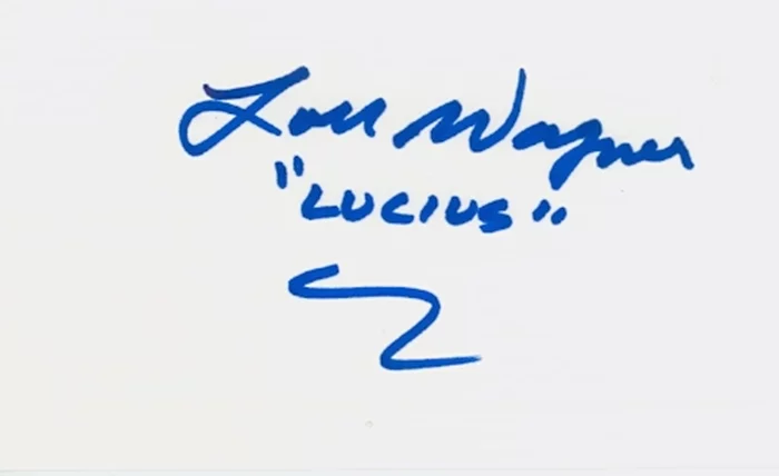 Lou Wagner autograph