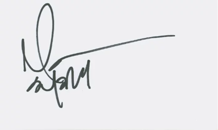Mark McGrath autograph