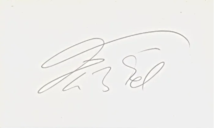 Theodore Bikel autograph