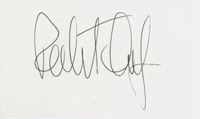 Robert Culp autograph
