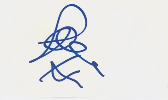 Goldie Hawn autograph