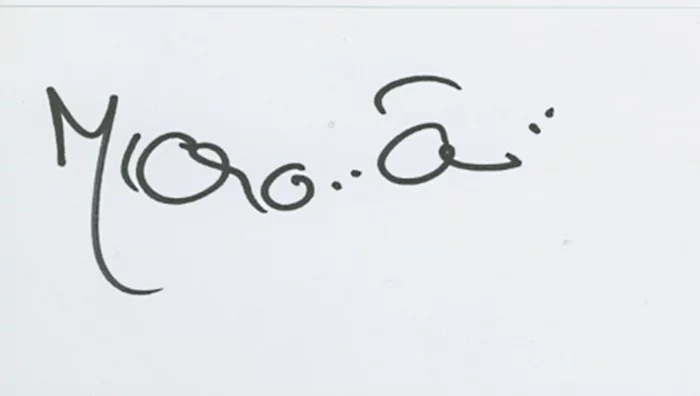 Michael Palin autograph
