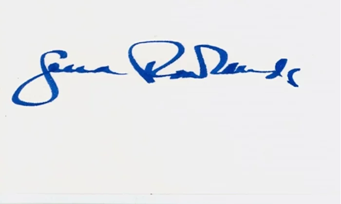 Gena Rowlands autograph