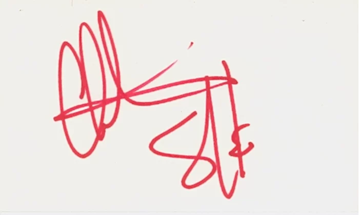 Christian Slater autograph
