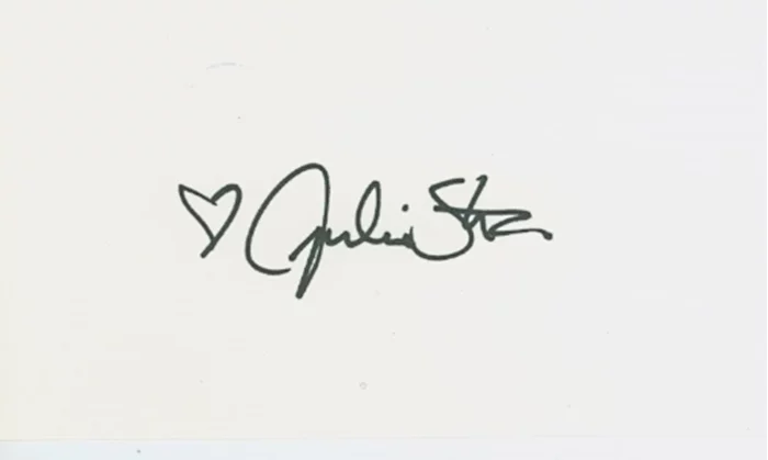 Julie Strain autograph