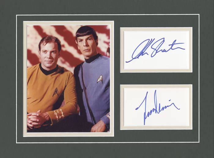 Star Trek autograph