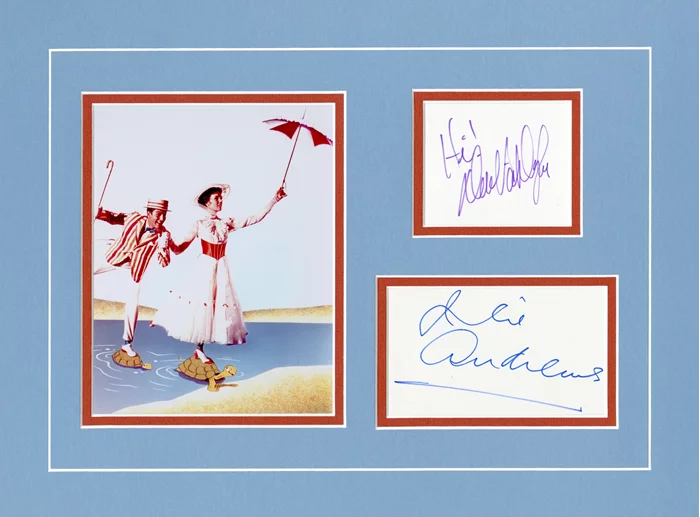 Mary Poppins autograph