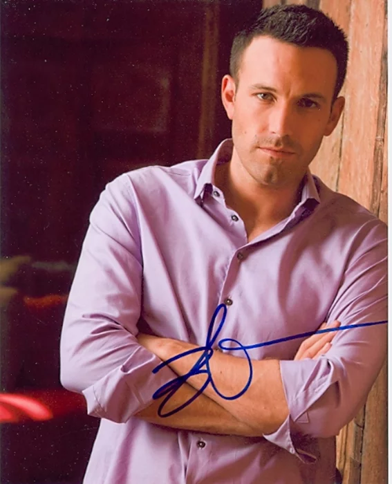 Ben Affleck autograph