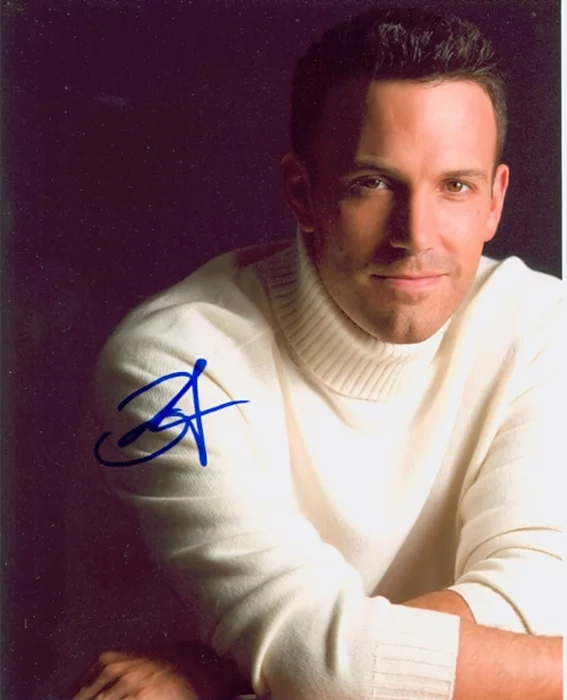 Ben Affleck autograph