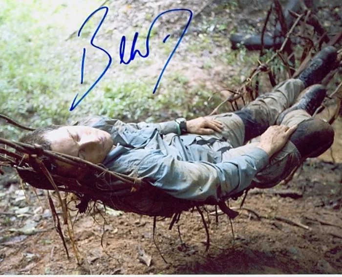 Bear Grylls autograph