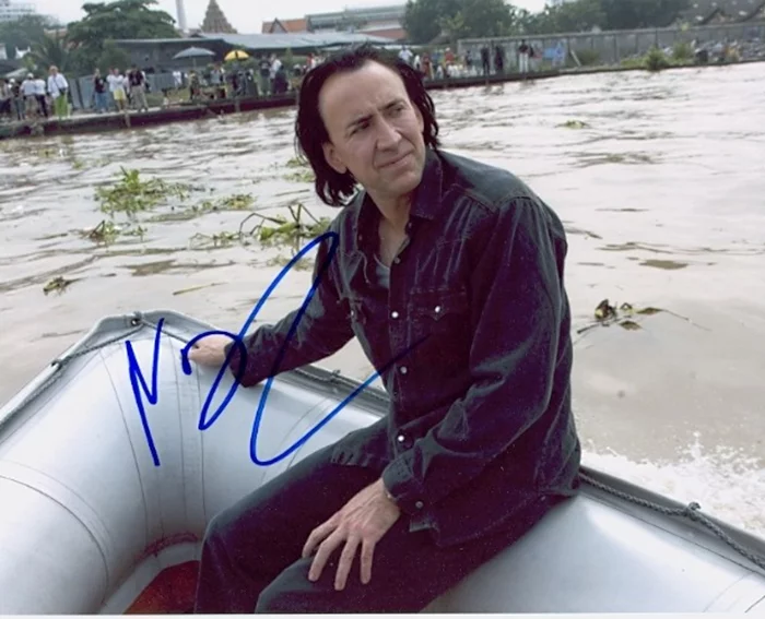 Nicolas Cage autograph