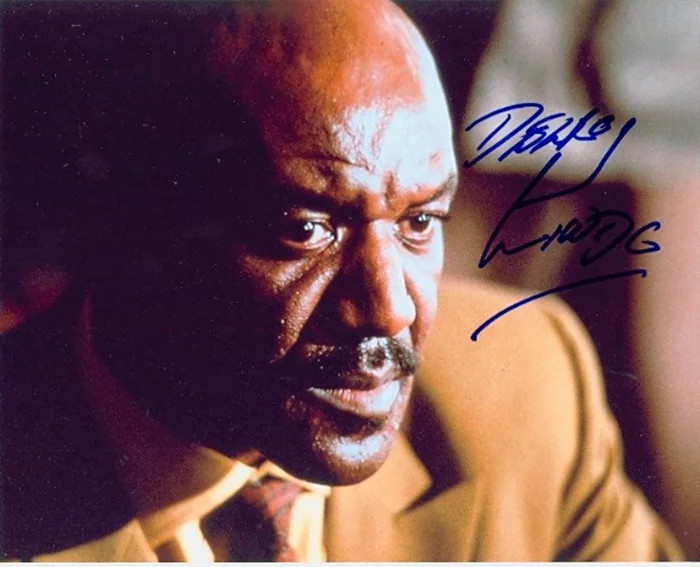 Delroy Lindo autograph