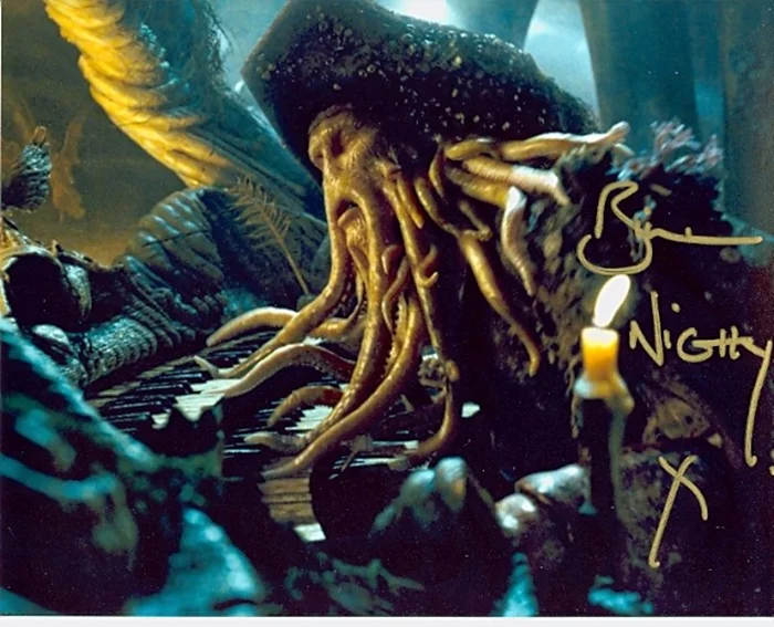 Bill Nighy autograph