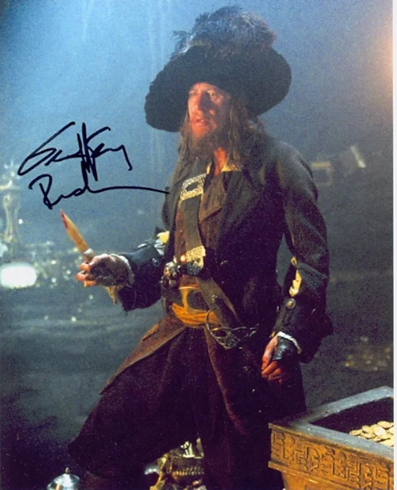 Geoffrey Rush autograph