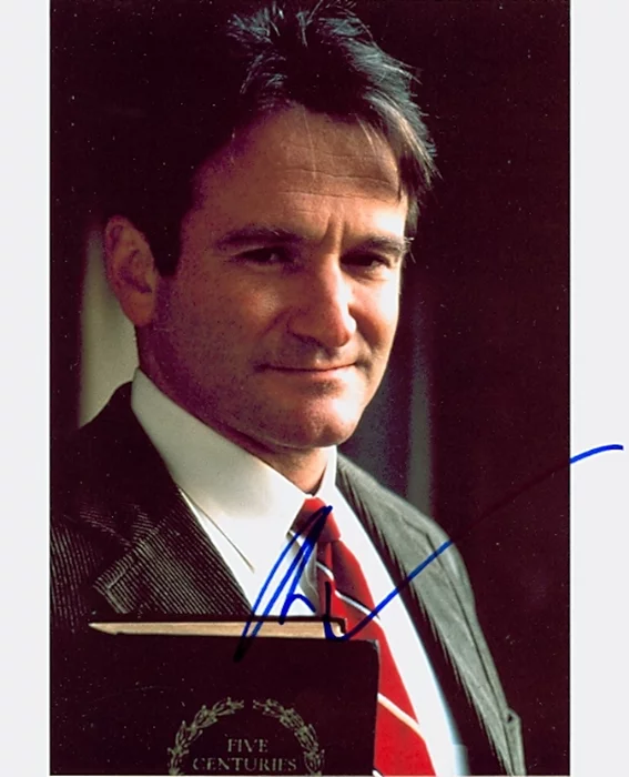 Robin Williams autograph