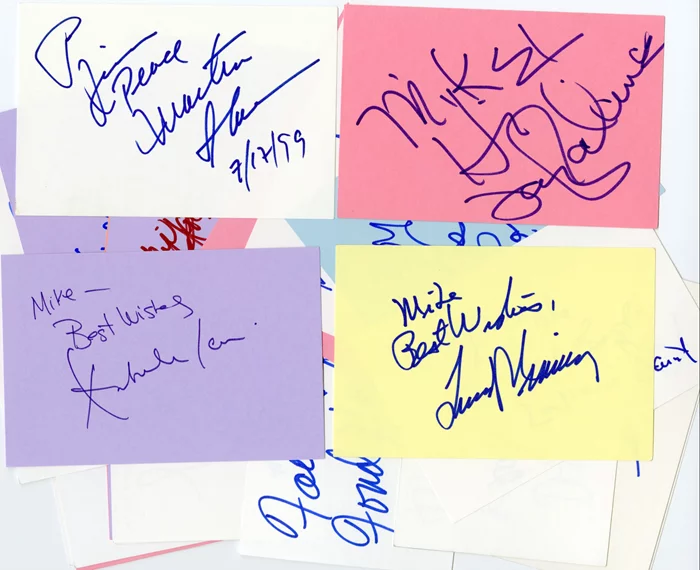Inscribed Signature Collection autograph