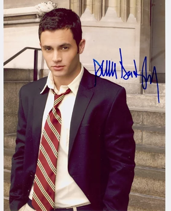 Penn Badgley autograph
