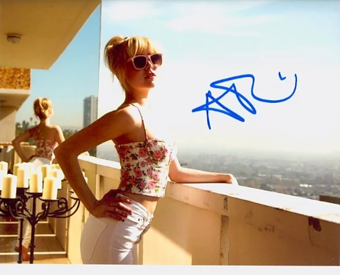 Alessandra Torresani autograph