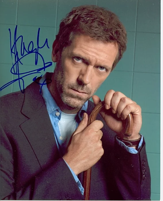 Hugh Laurie autograph