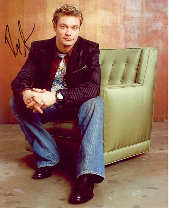 Ryan Seacrest autograph