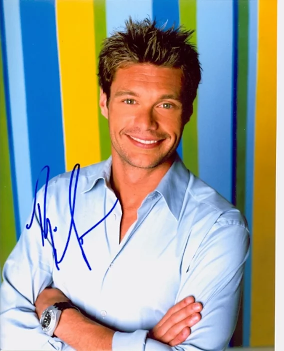 Ryan Seacrest autograph