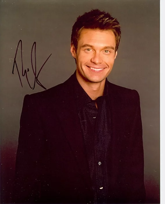 Ryan Seacrest autograph