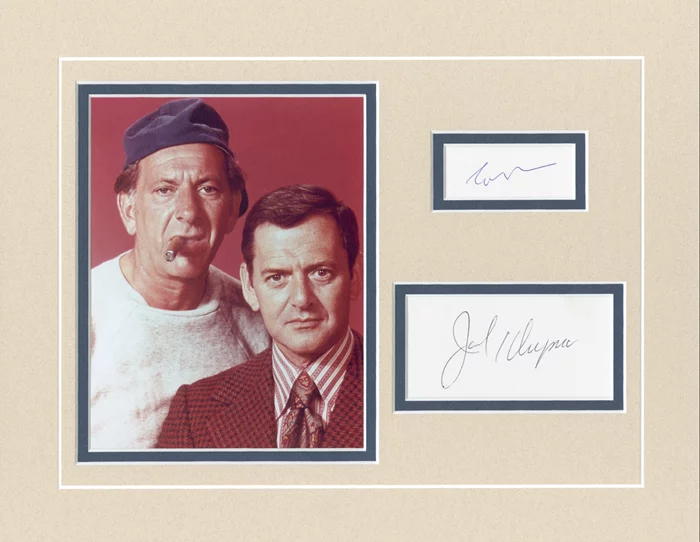 The Odd Couple autograph