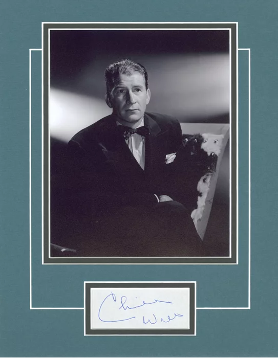Chill Wills autograph