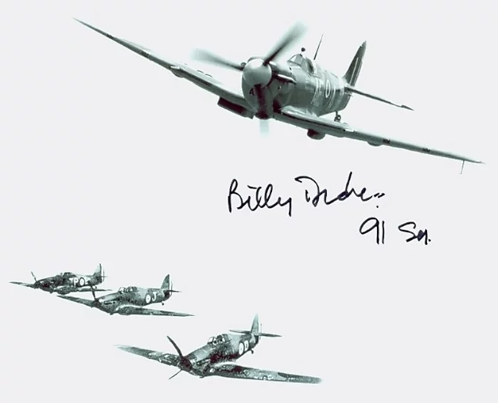 Billy Drake autograph