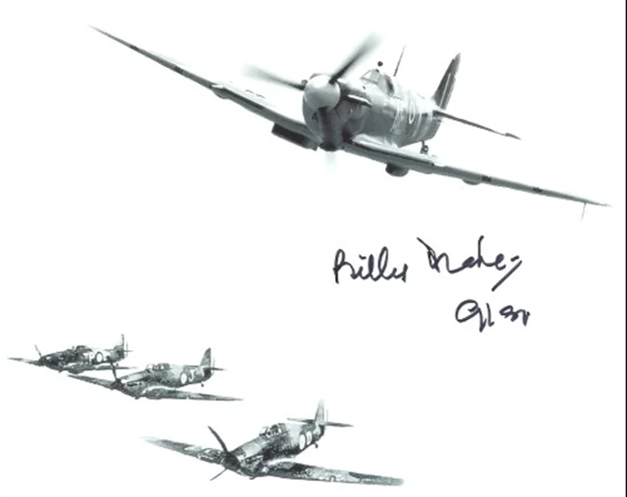 Billy Drake autograph