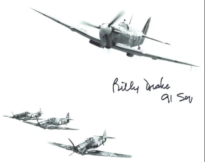 Billy Drake autograph