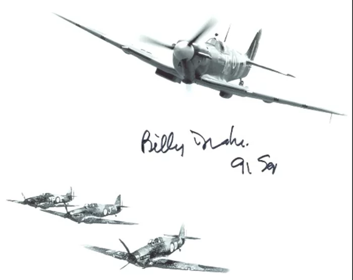 Billy Drake autograph