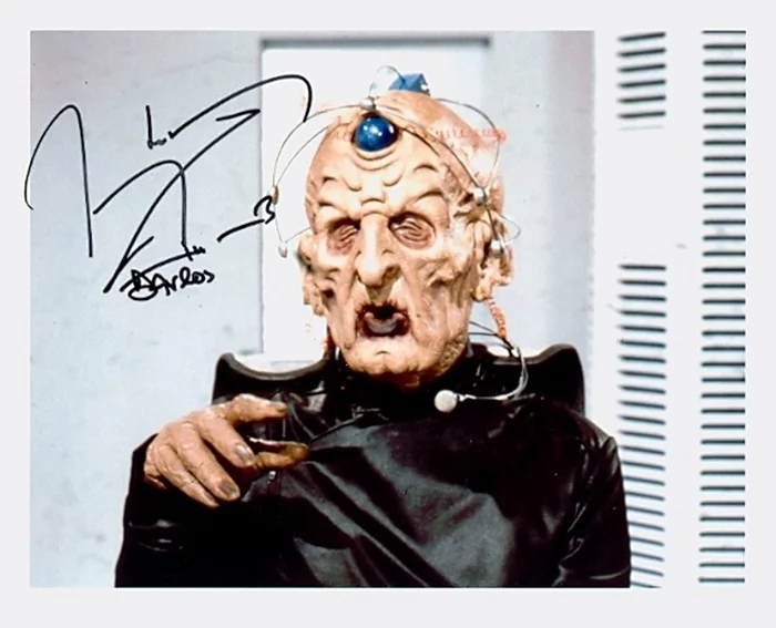 Terry Molloy autograph