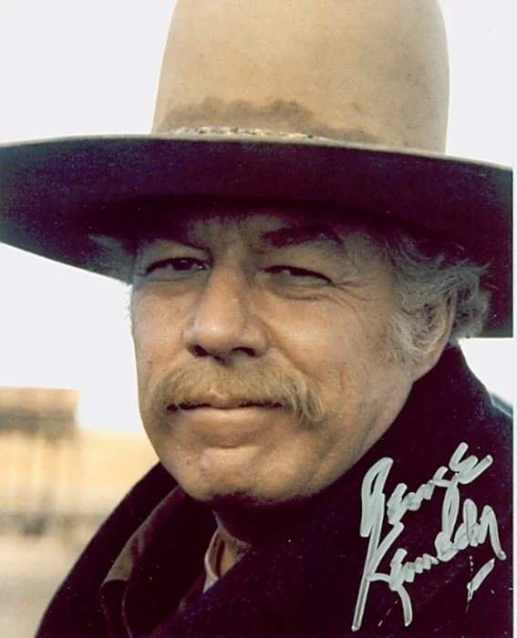 George Kennedy autograph