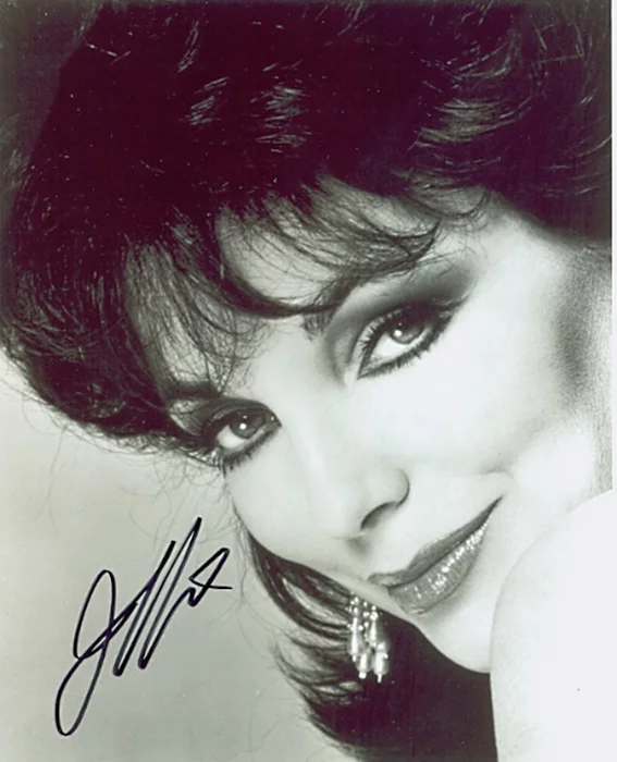 Joan Collins autograph