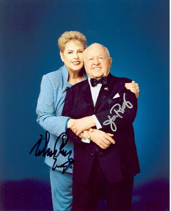 Mickey and Jan Rooney autograph