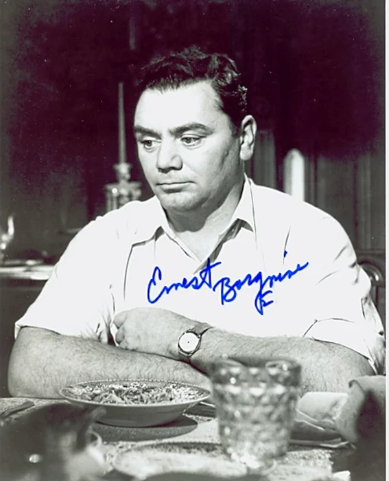 Ernest Borgnine autograph