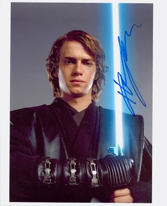 Hayden Christensen autograph