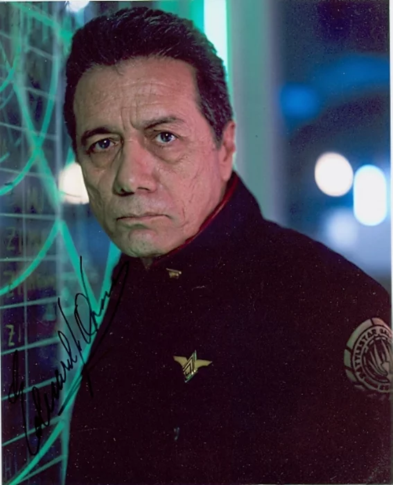 Edward James Olmos autograph
