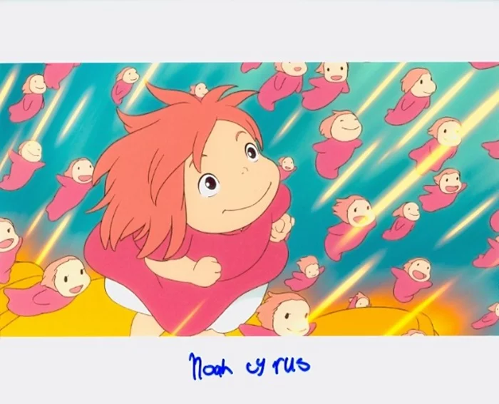 Noah Cyrus autograph