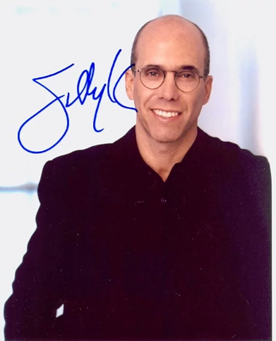 Jeffrey Katzenberg autograph