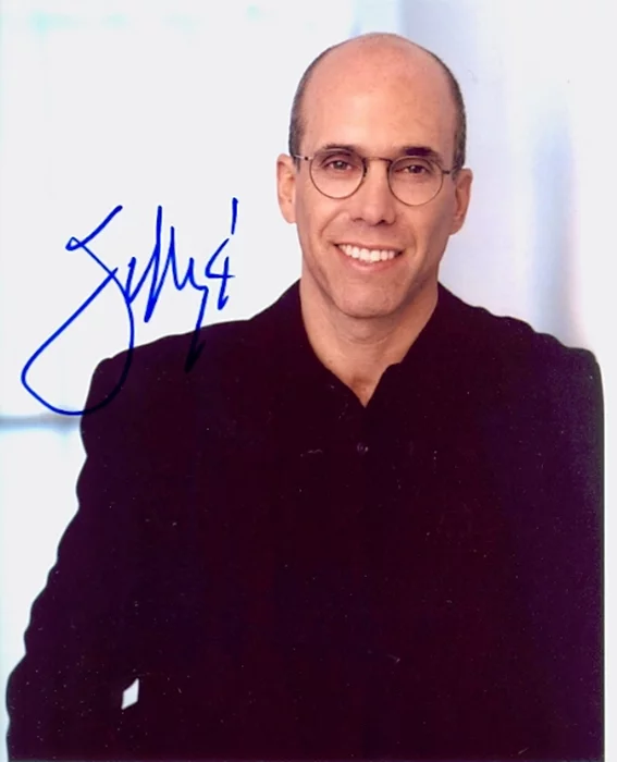 Jeffrey Katzenberg autograph
