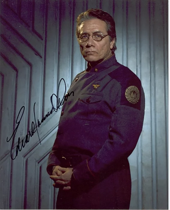 Edward James Olmos autograph